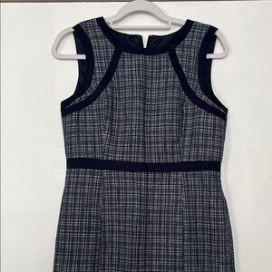 Talbots Chic Sleeveless Plaid Dress